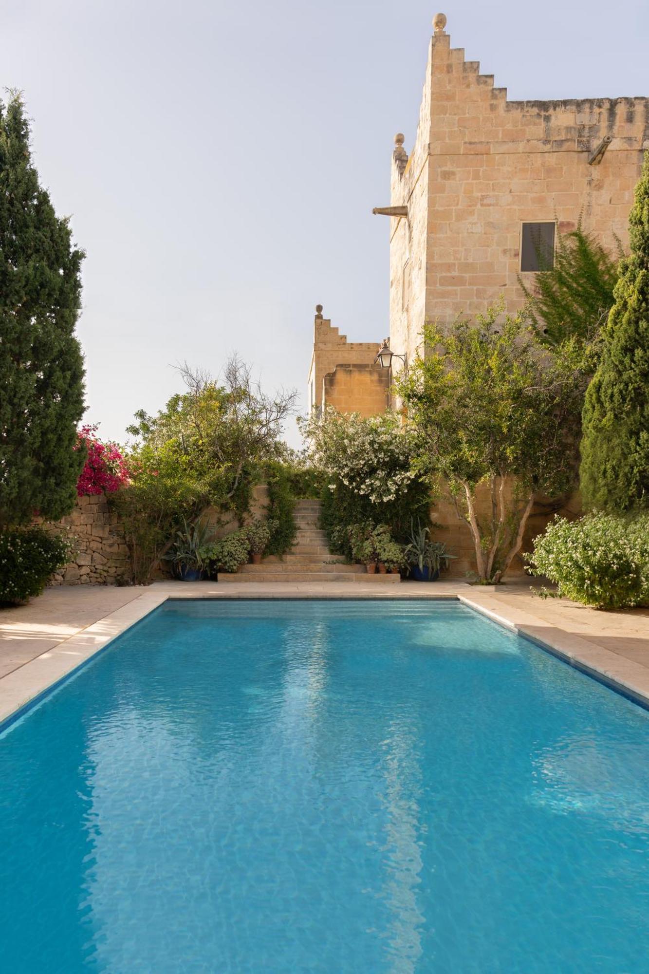 Casa San Rocco - Luxurious Grand 18Th C. Palace With Gardens & Pool Hal Ghaxiak Exterior foto